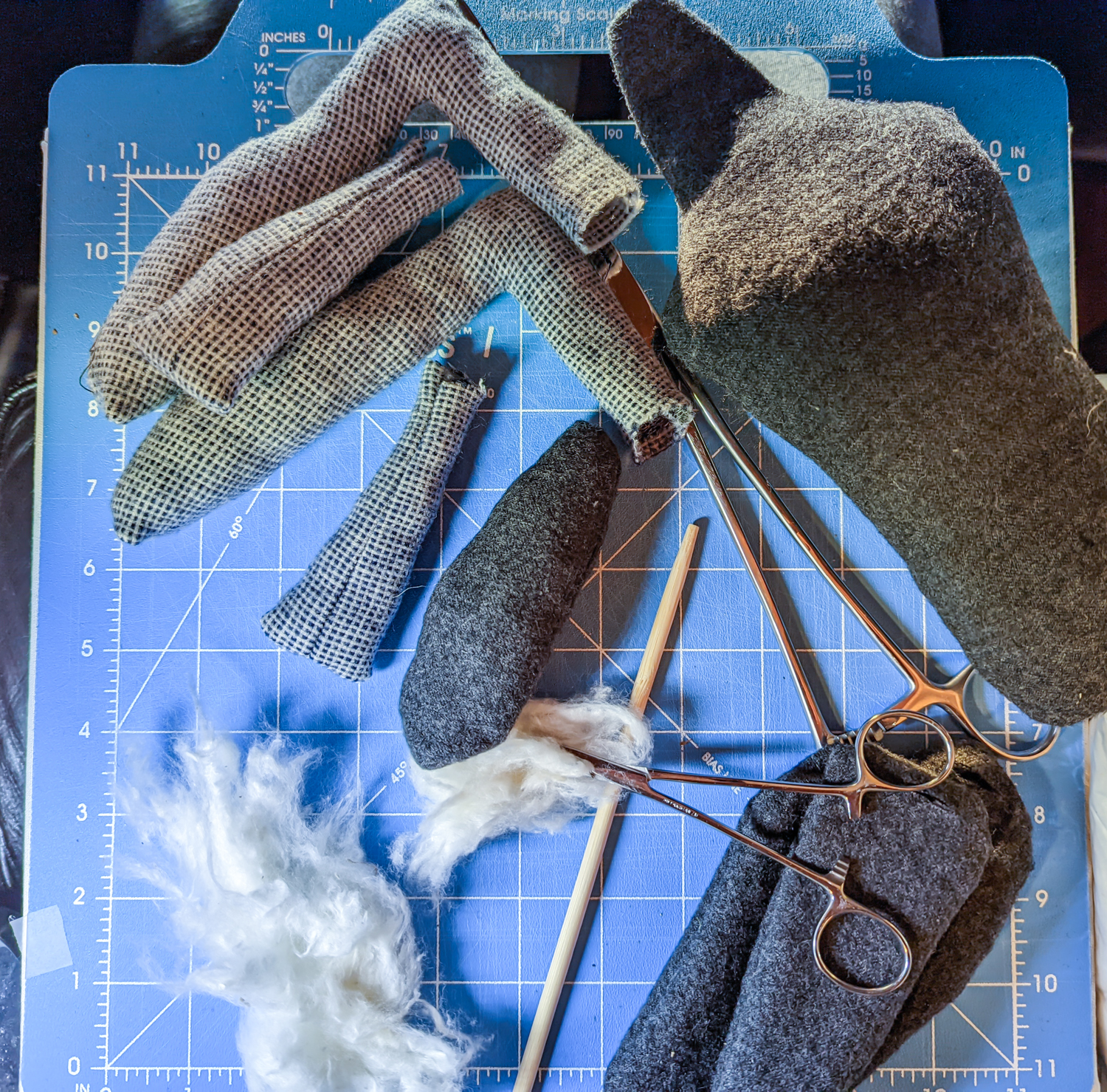 Creating doll parts
